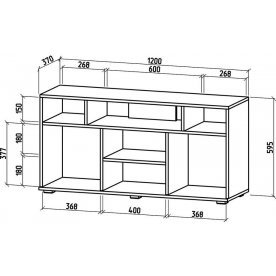 ТВ-тумба Тунис