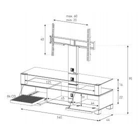 ТВ-тумба MD 8143