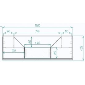 ТВ-тумба Мебелеф-15