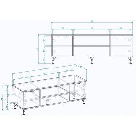 ТВ-тумба МегаKraft 004
