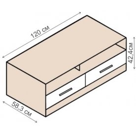 ТВ-тумба Ника Н30
