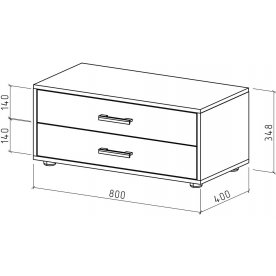 ТВ-тумба Остин-2