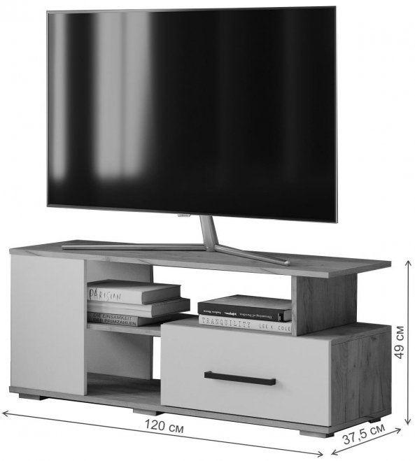 ТВ-тумба Парус 4 белый