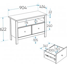ТВ-тумба Сага