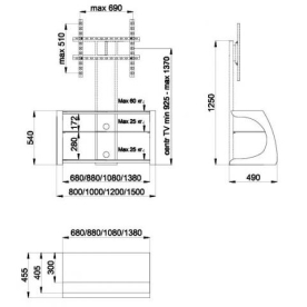 ТВ-тумба Сиквел ПС 150