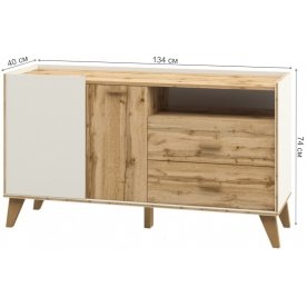 ТВ-тумба Сканди МН-036-01