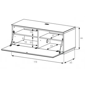 ТВ-тумба ST 110F