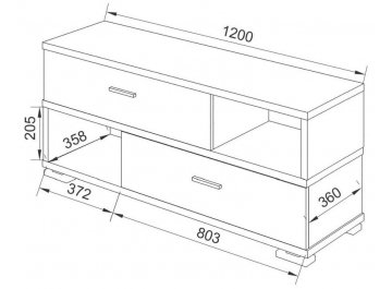 ТВ-тумба СБ-40/2