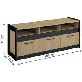 ТВ-тумба Стенли МН-037-17