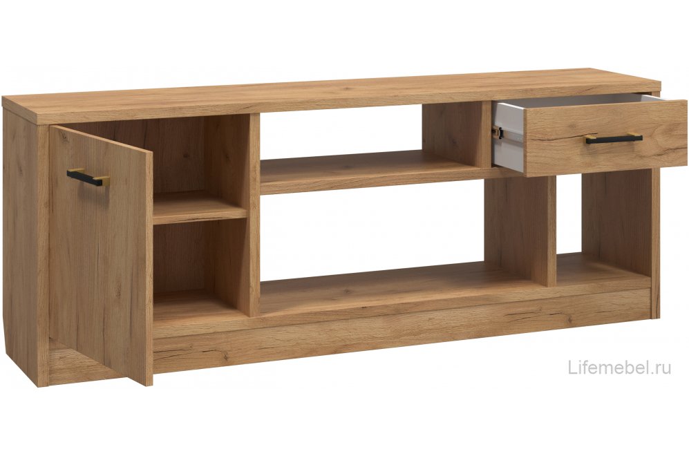 ТВ-тумба Виктория ВИ-1К дуб крафт золотой