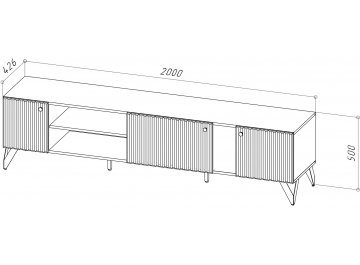ТВ-тумба Жан ТВ-200