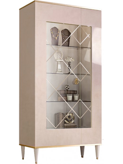 Витрина Rimini латте / золото