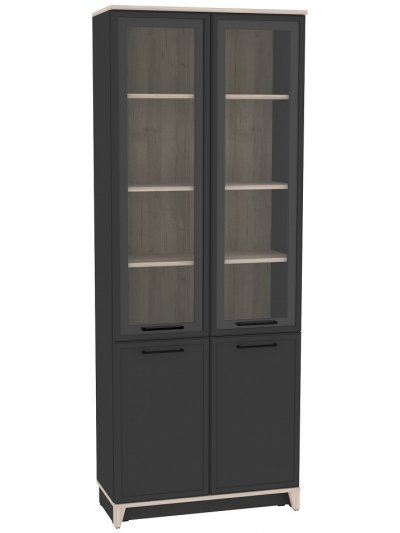 Витрина Аурелио 8 черный