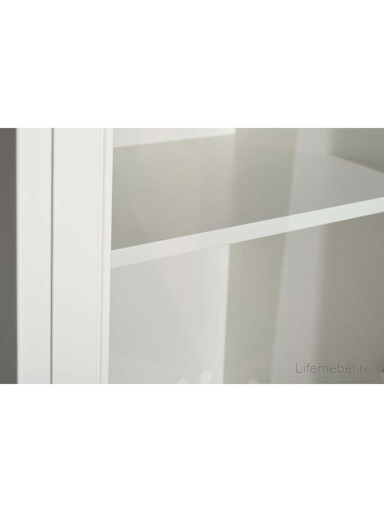 Витрина Аурум два ящика бежевая