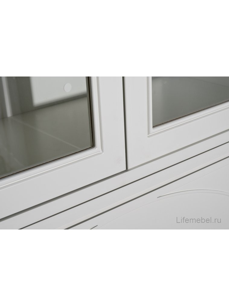 Витрина Аурум распашная бежевая