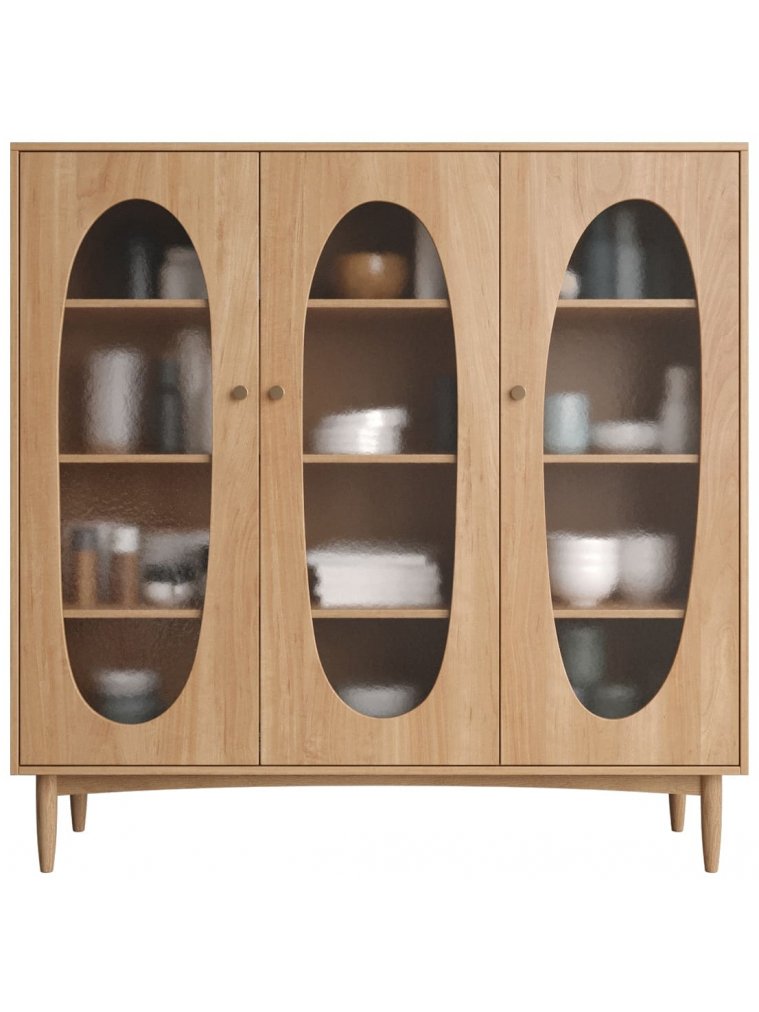 Витрина Баббл (Bubbles) BBL04 Орех