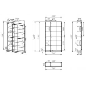 Витрина Мебелайн-11