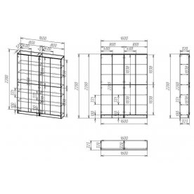 Витрина Мебелайн-12