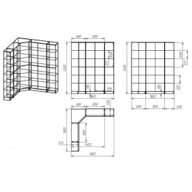 Витрина Мебелайн-16