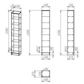 Витрина Мебелайн-1