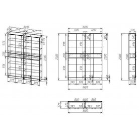 Витрина Мебелайн-21