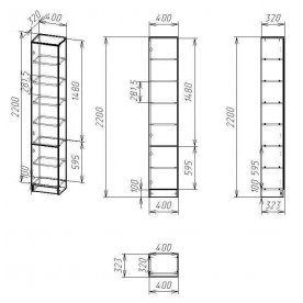 Витрина Мебелайн-2