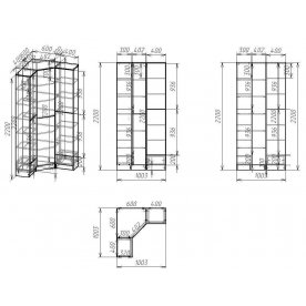 Витрина Мебелайн-30