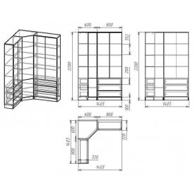 Витрина Мебелайн-55