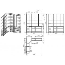 Витрина Мебелайн-56