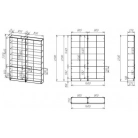 Витрина Мебелайн-8