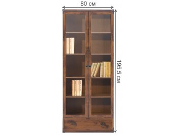 Витрина Индиана JWIT 2D1S