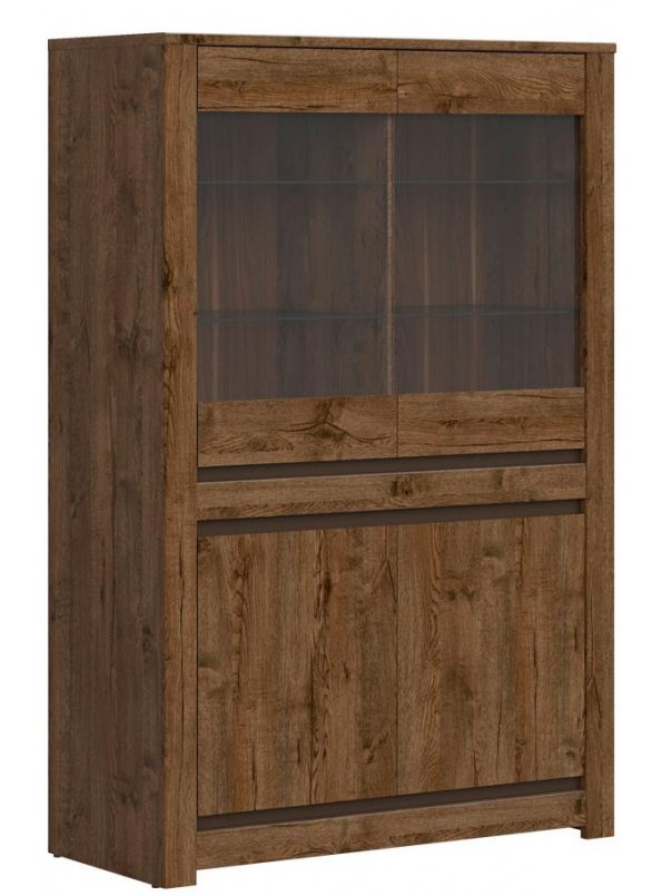 Витрина Када REG2W2D дуб april