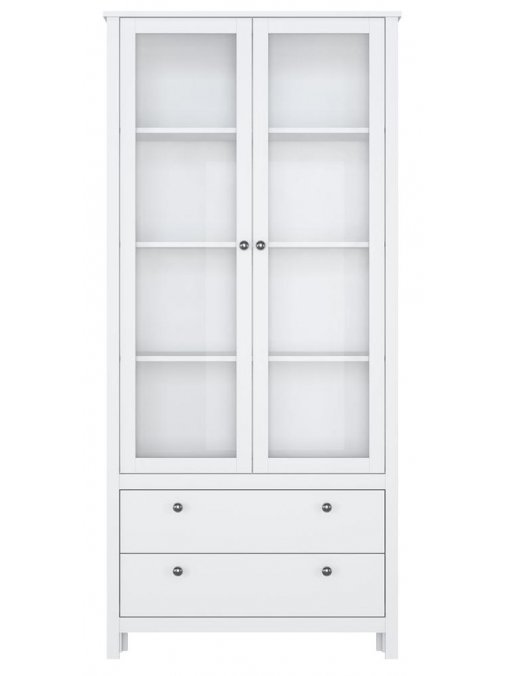 Витрина Хельга REG2W2S белый