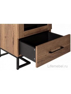 Витрина Loft дуб табак