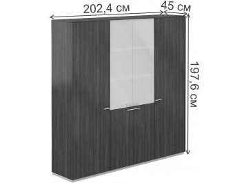 Витрина NZ-0303+NZ-0341+NZ-0303