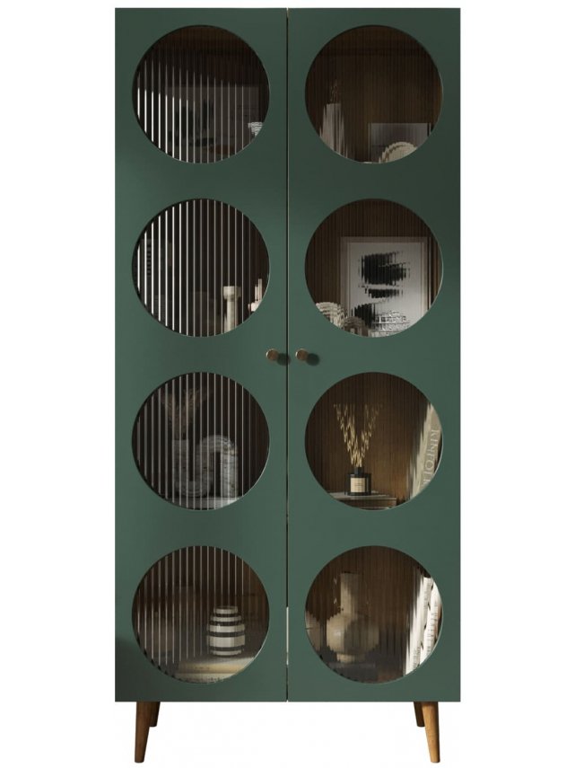 Витрина Роса (ROSA) R07 коричневый