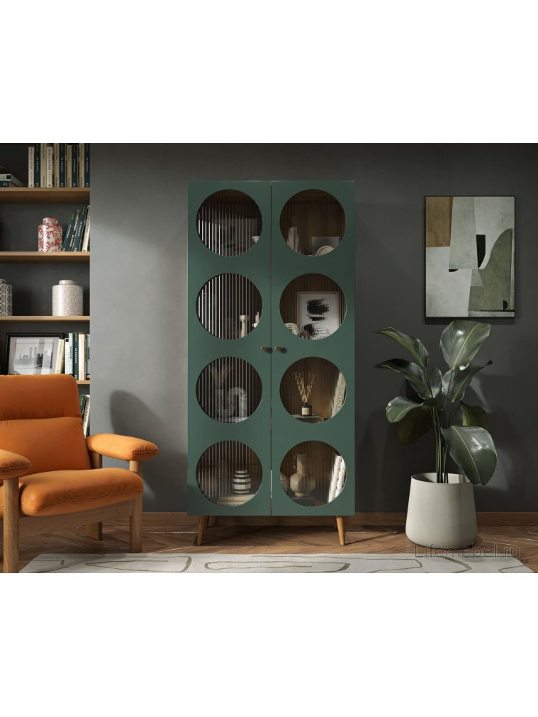 Витрина Роса (ROSA) R07 коричневый