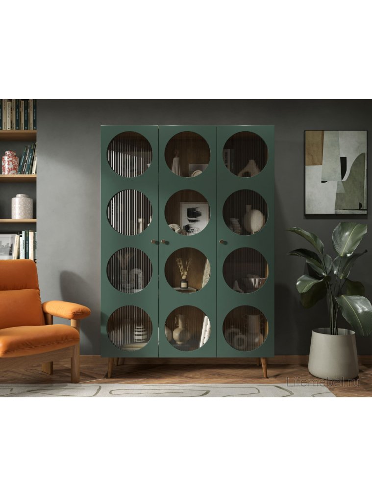 Витрина Роса (ROSA) R12 коричневый