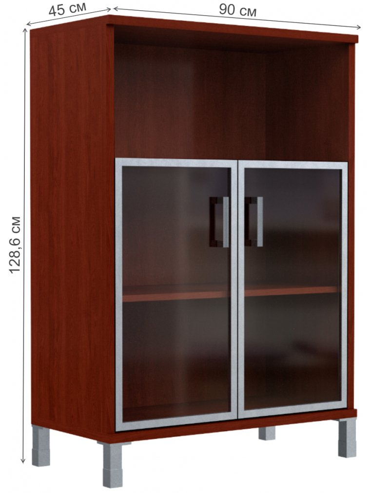 Витрина Born B 420.4 бургунди