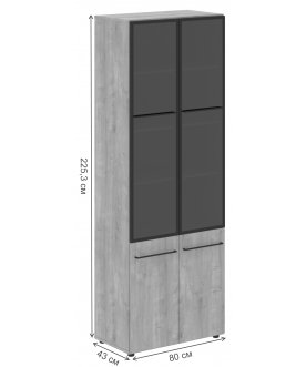 Витрина Skyland Loftis LHC 80.2