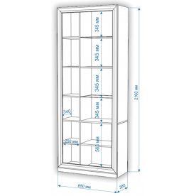 Витрина ШВтВ-ФСД-ФГК Н правая