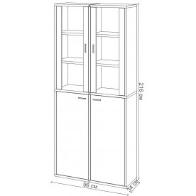 Витрина СУ ш2в2+2ФС+2ФГ К
