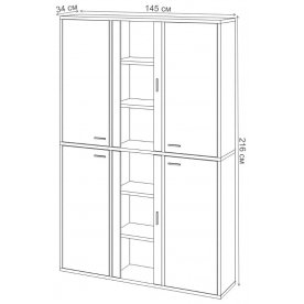 Витрина СУ(ш3в2)+4ФГ+2ФС ВК