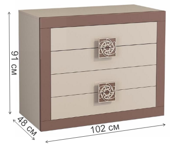 Комод Эллипс МН-118-11