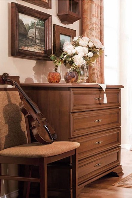 Комод Kentaki (Кентаки) S320-KOM4S каштан