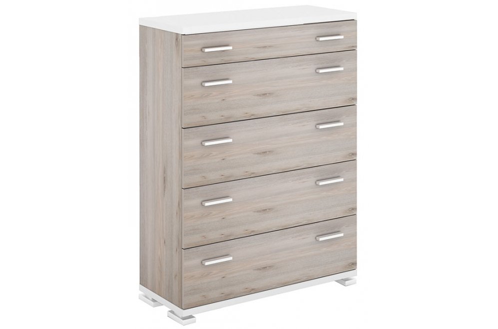 Комод КМ-2 нельсон / белый жемчуг