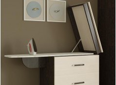 Комод со встроенной гладильной доской венге цаво / дуб белфорт — купить ...