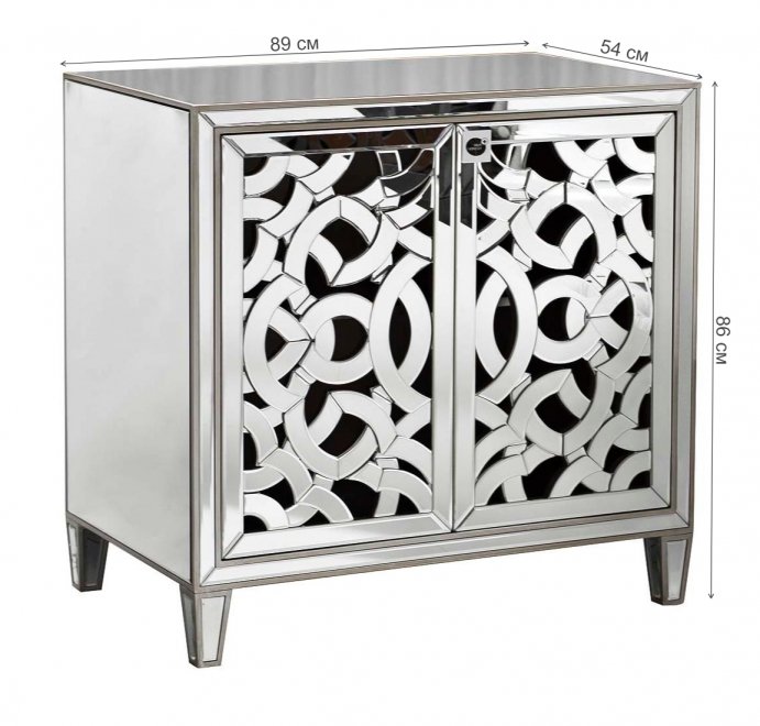 Комод зеркальный KFC974