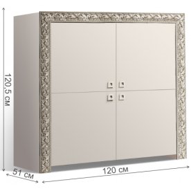 Комод Тиффани Премиум ТФП-3