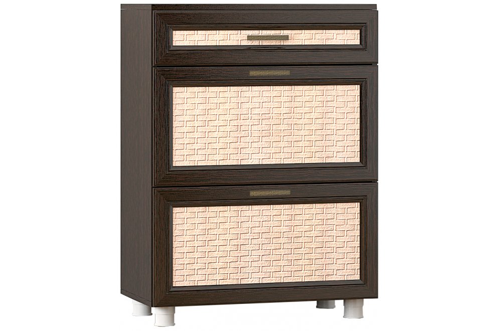 Обувница Эльза венге / дуб молочный